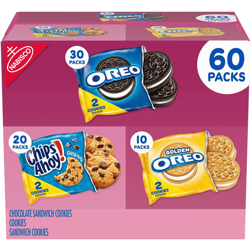 Nabisco Sweet Treats Cookie Variety Pack - 60ct/1pk