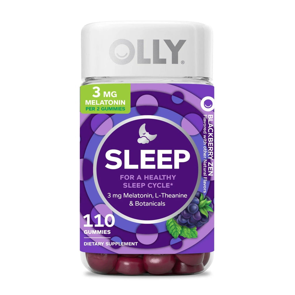 OLLY Restful Sleep Gummies Blackberry - 110ct/1pk