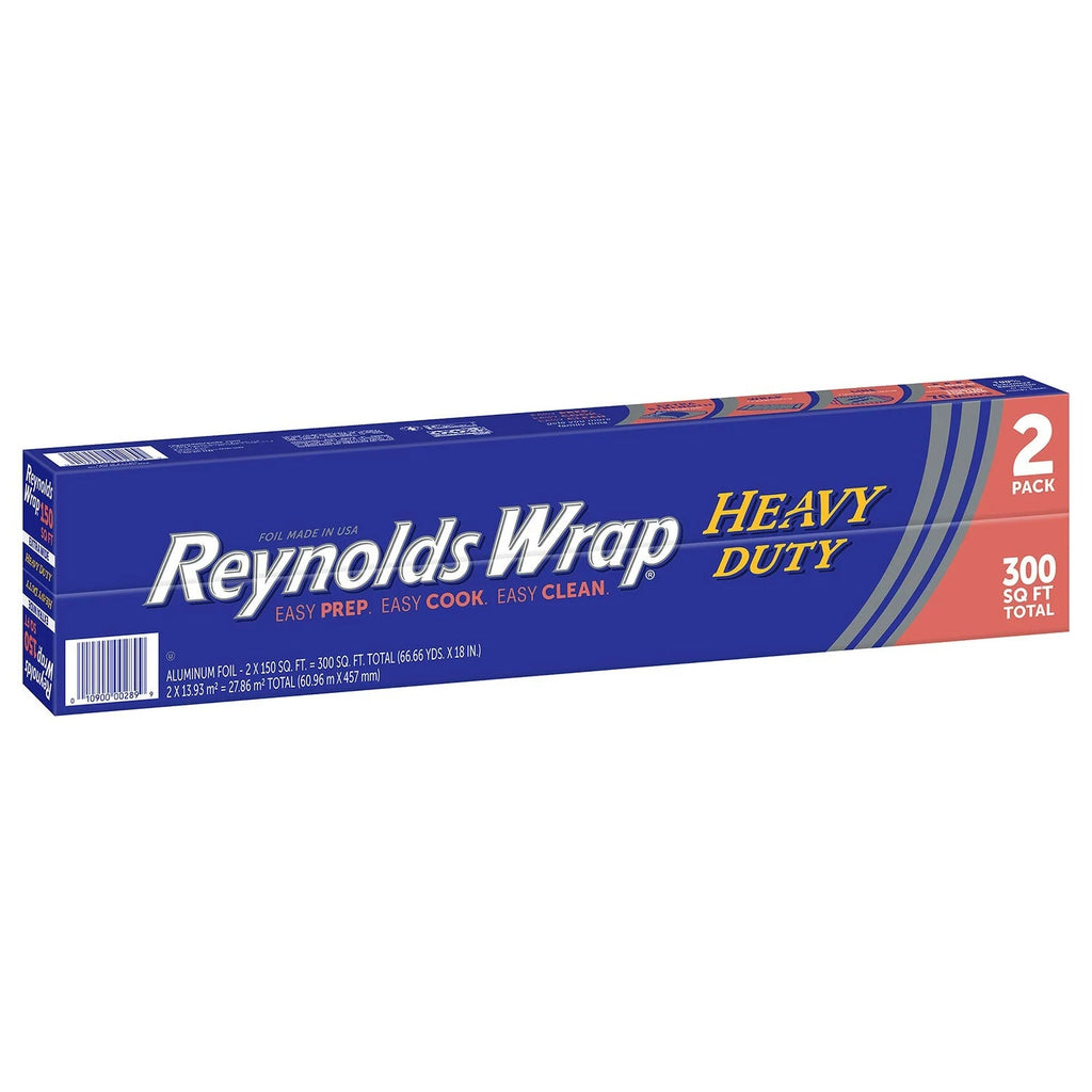 Reynolds Wrap Heavy Duty 18in Aluminum Foil - 150sqft/2pk