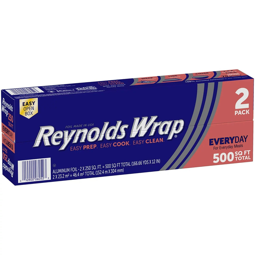Reynolds Wrap Everyday 12in Aluminum Foil - 250sqft/2pk