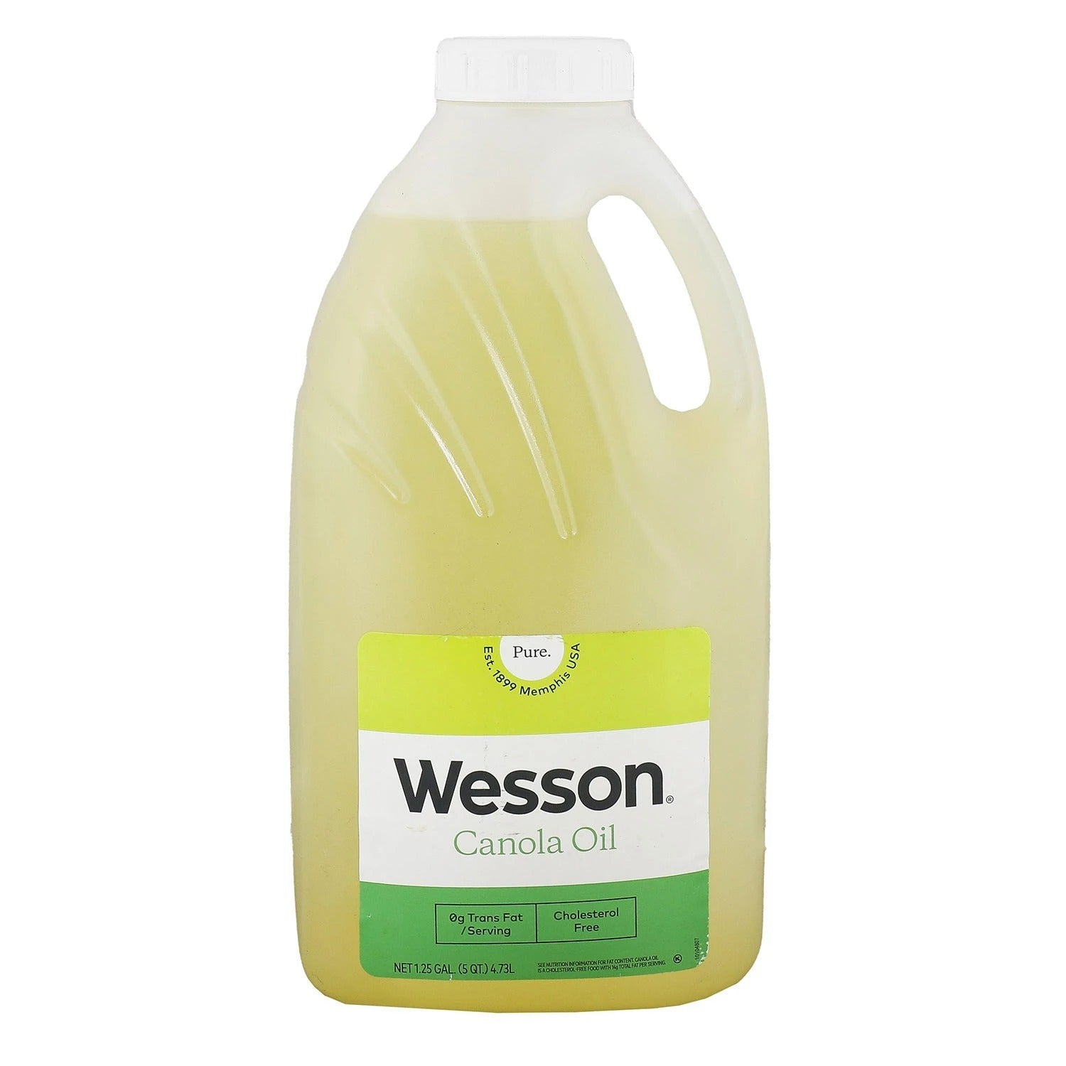 Wesson Canola Oil 100% Natural - 160oz/1.25G/4.73L/4pk