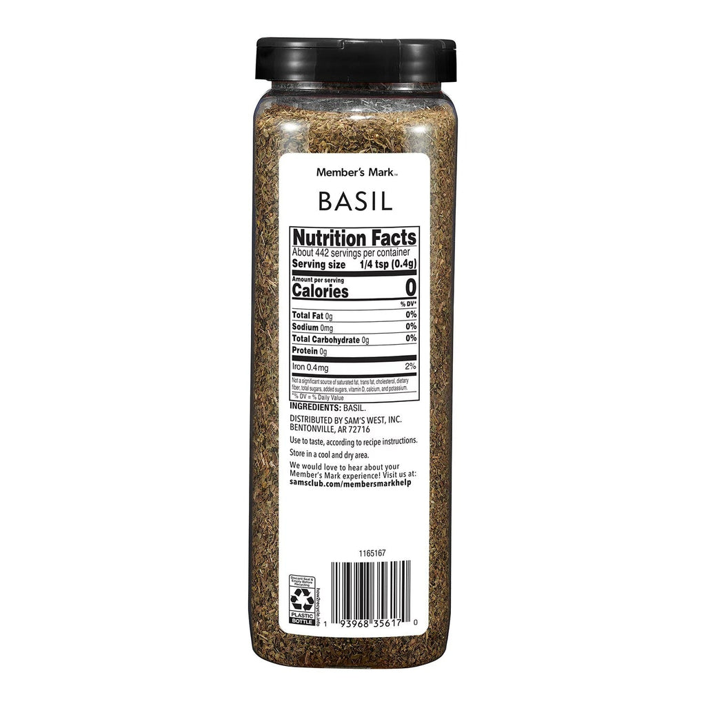 Member's Mark Dried Basil Leaf - 6.25oz/1pk
