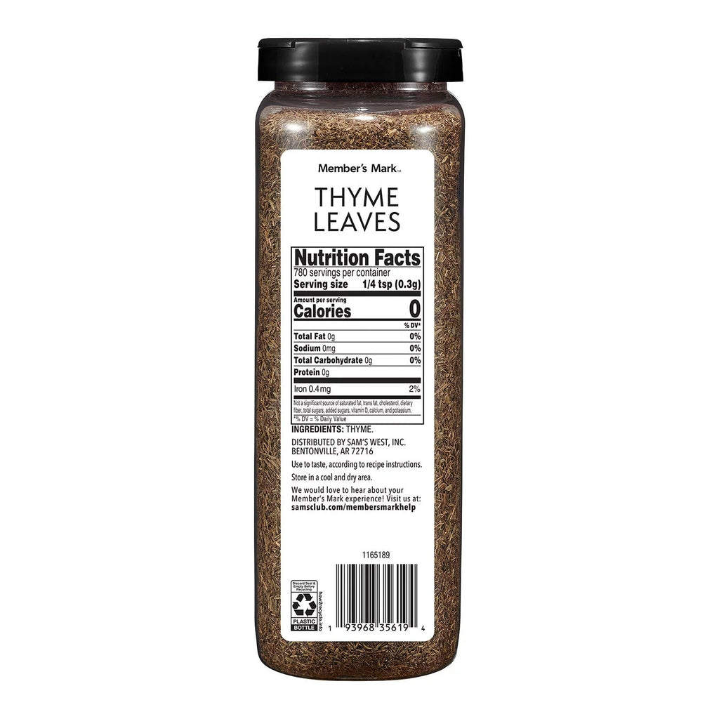 Member's Mark Thyme Leaves - 8.25oz/1pk