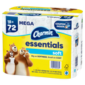 Charmin Essentials Soft Toilet Paper 18 Mega Rolls 330 Sheets Per Roll - 18ct/1pk
