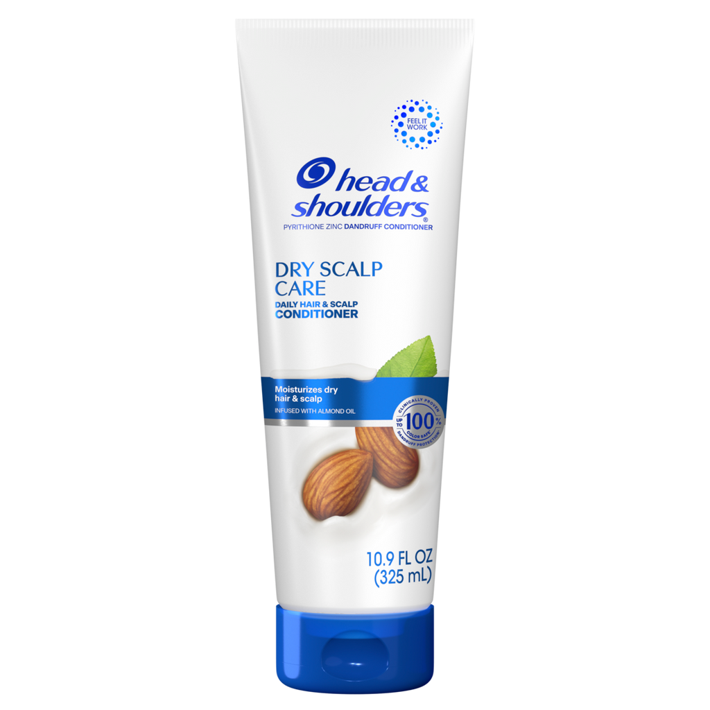 Head And Shoulders Dandruff Conditioner Anti-Dandruff Treatment Dry Scalp Care For Daily Use Paraben Free - 10.9oz/12pk
