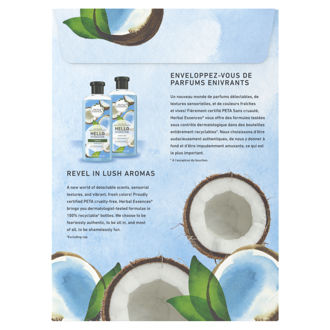 Herbal Essences Hello Hydration Shampoo & Conditioner Bundle Pack - (2x11.7)oz/4pk