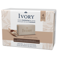 Ivory Gentle Exfoliating Bar Soap Notes Of Warm Vanilla + Oat Milk - (4x3.17)oz/8pk