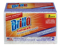 BRILLO ESTRACELL SCRUB SPONGES Brillo Estracell No-Scratch Wedge Edge Bathroom Scrub Sponge - 2ct/12pk