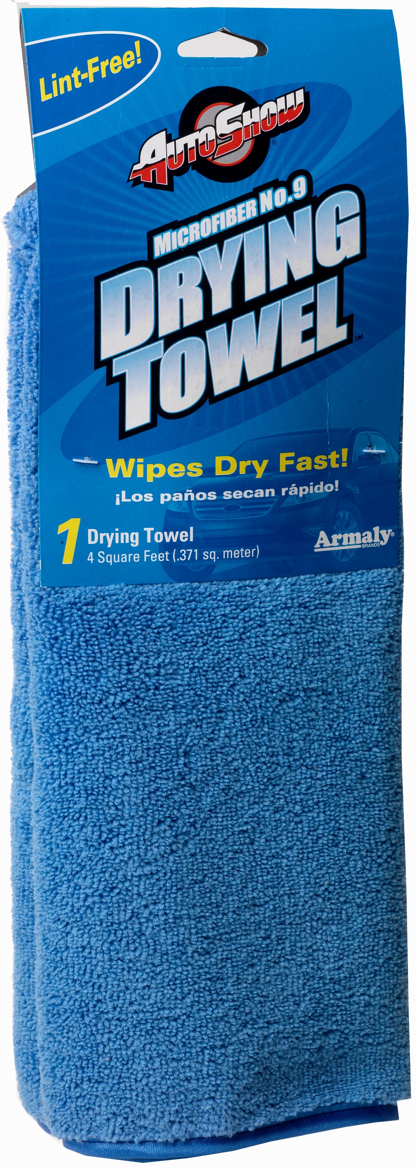 AUTOSHOW Microfiber No 9 Drying Towel 4 sq.ft. - 1ct/6pk