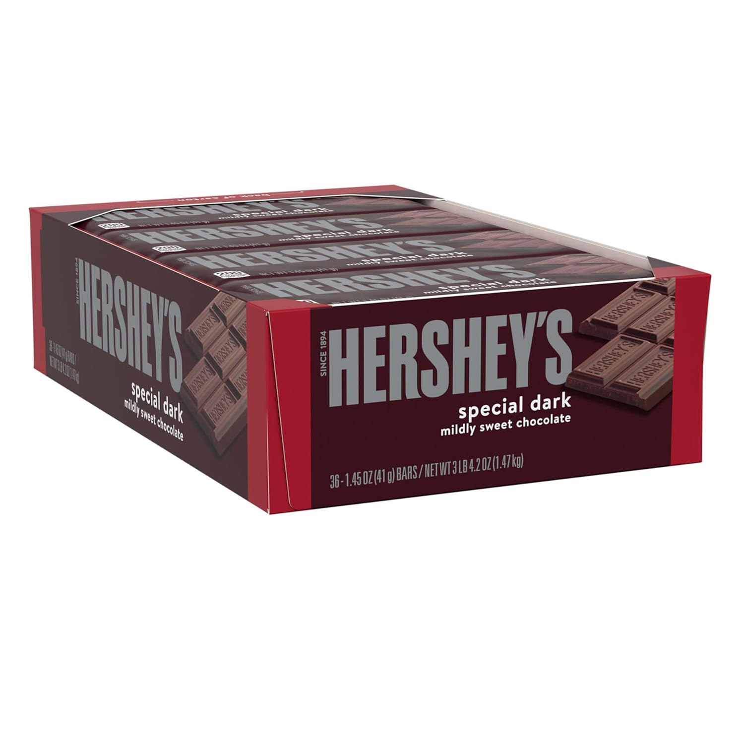 Hershey's Special Dark Chocolate - 1.4oz/36ct/12pk