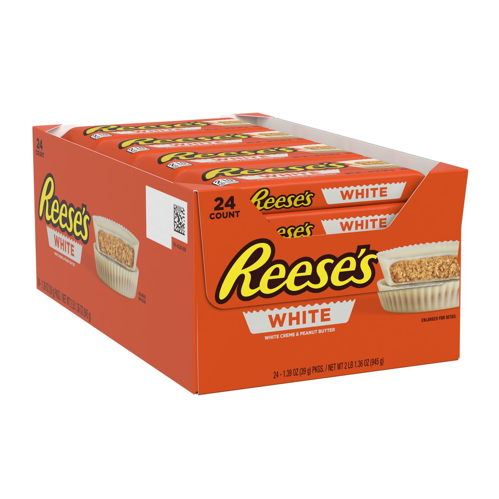Reese's Peanut Butter Cup White - (24x1.39)oz/12pk