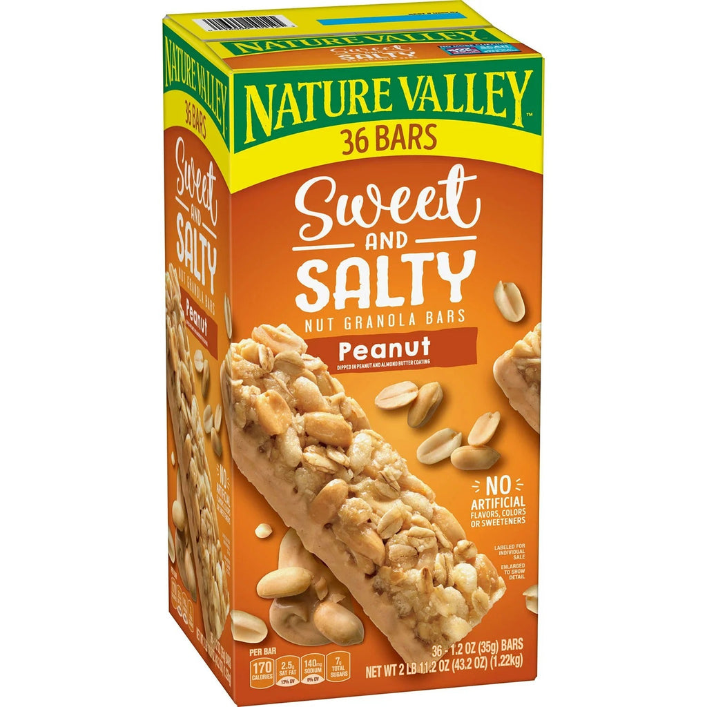 Nature Valley Sweet & Salty Nut Peanut Granola Bars - 1.2oz/36pk