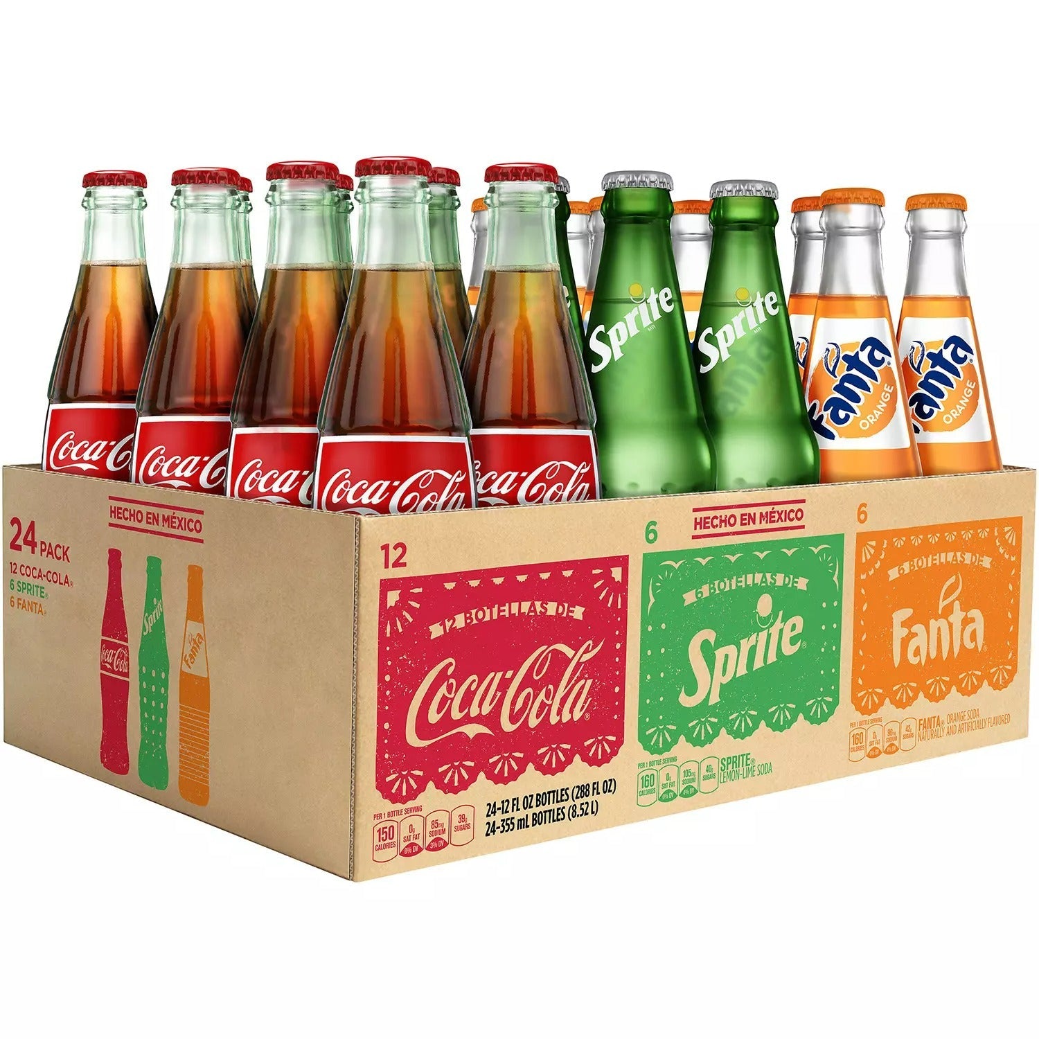 Coca-Cola de Mexico Variety Pack - 12oz/24pk