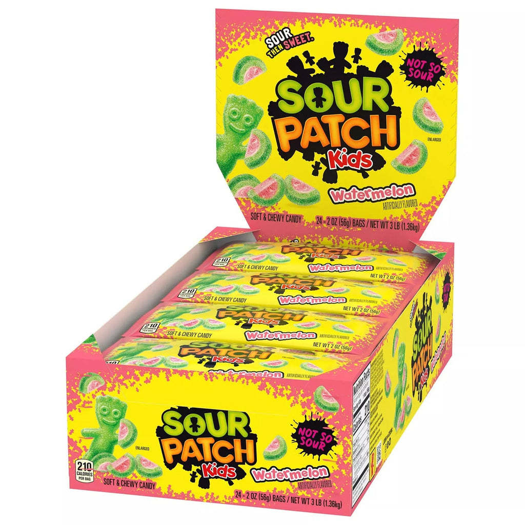 SOUR PATCH KIDS Watermelon Soft Chewy Candy - 2oz/24pk