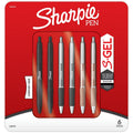 Sharpie Metal Barrel S-Gel Pens Medium Point 0.7mm - 6ct/1pk