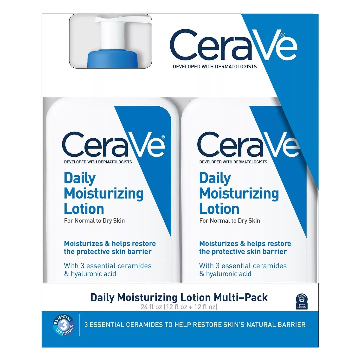 CeraVe Daily Moisturizing Lotion Normal to Dry Skin - 12oz/2pk