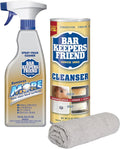 Bar Keepers Friend Combo Packs 25.5oz Spray+Foam & 21oz Cleanser - 46.4oz/6pk