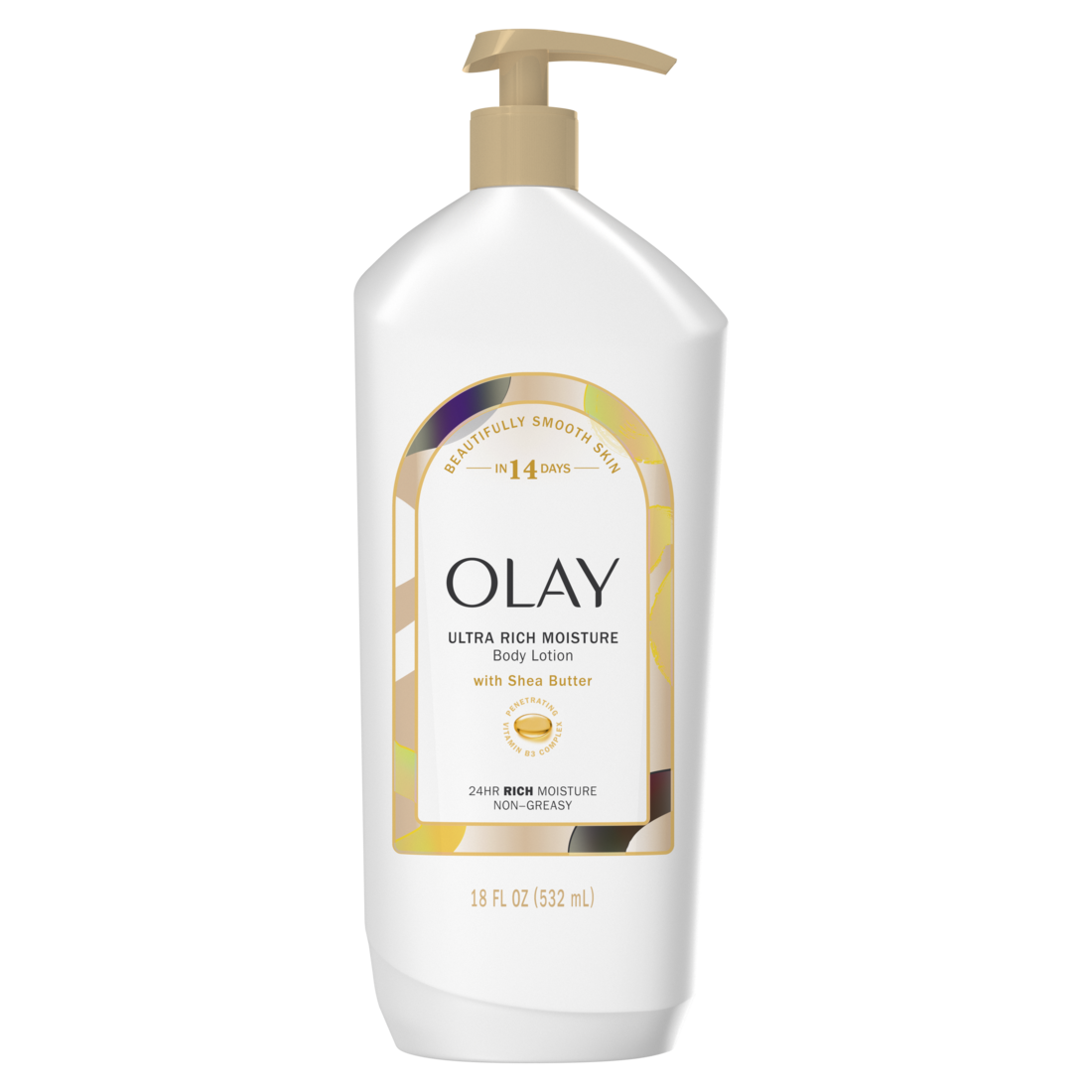 Olay Ultra Rich Moisture Hydrating Body Lotion with Shea Butter - 18oz/12pk