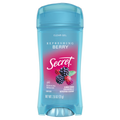 Secret Fresh Clear Gel Antiperspirant And Deodorant For Women Berry - 2.6oz/12pk
