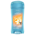 Secret Fresh Clear Gel Antiperspirant And Deodorant For Women Cozy Vanilla Scent - 2.6oz/12pk
