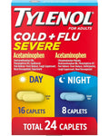 Tylenol Cold + Flu Severe Day Night Caplets - 24ct/6pk