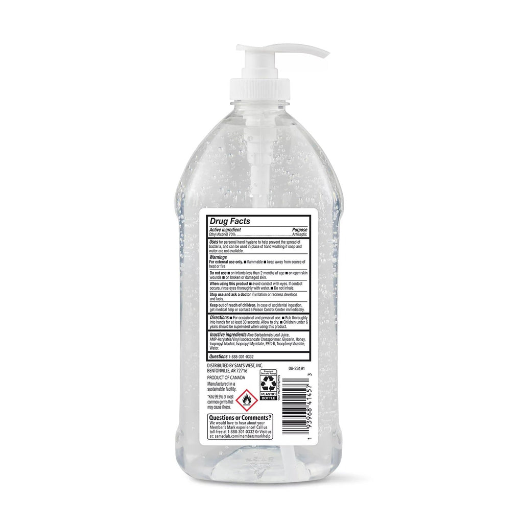 Member's Mark Hand Sanitizer - 67.6oz/1pk