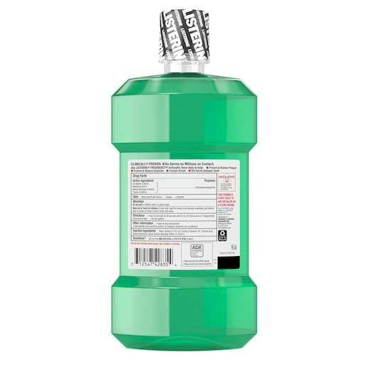 Listerine Mouth Wash Fresh Burst - 1L/6pk