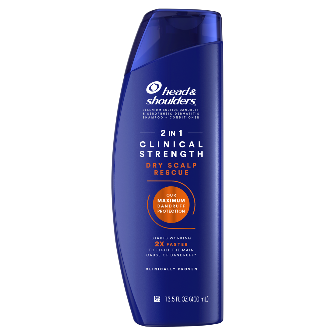 Head & Shoulders Clinical Strength Dry Scalp Rescue 2-in-1 For Stubborn Dandruff - 13.5oz/6pk