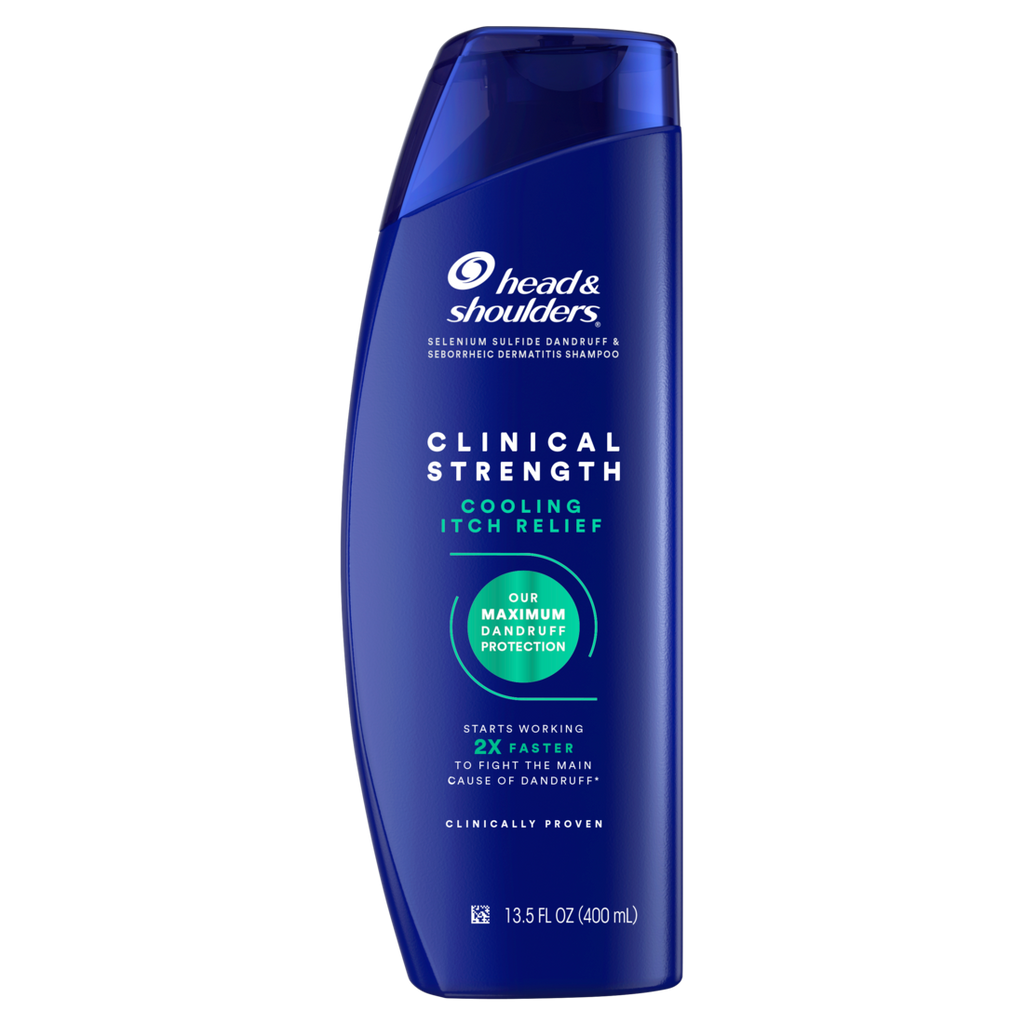 Head & Shoulders Clinical Strength Cooling Itch Relief Shampoo For Stubborn Dandruff - 13.5oz/6pk