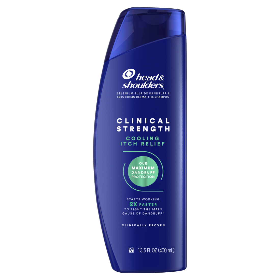 Head & Shoulders Clinical Strength Cooling Itch Relief Shampoo For Stubborn Dandruff - 13.5oz/6pk