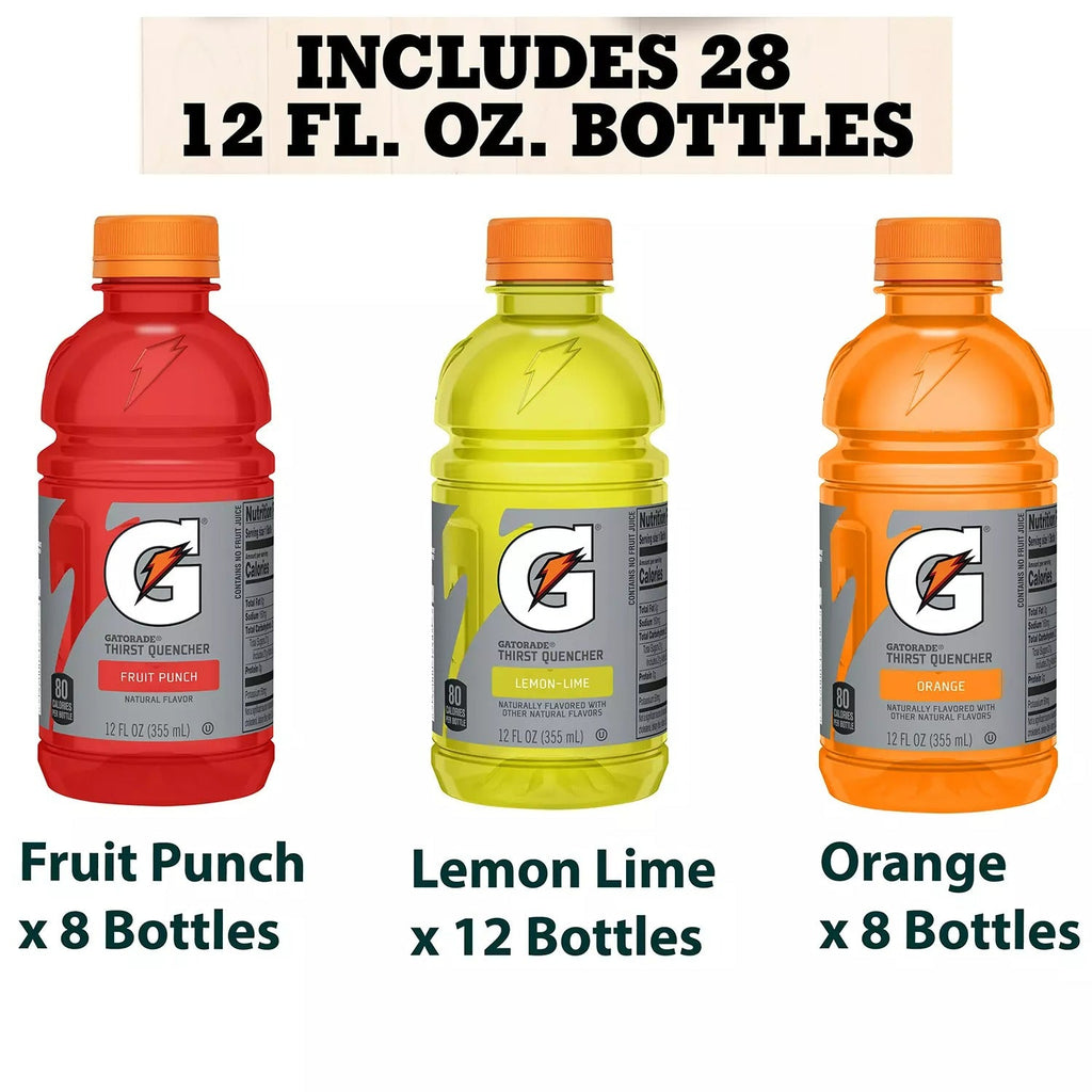 Gatorade Sports Drinks Core Variety Pack - 12oz/28pk