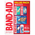 BAND-AID Adhesive Bandages Variety Pack - 163ct/1pk