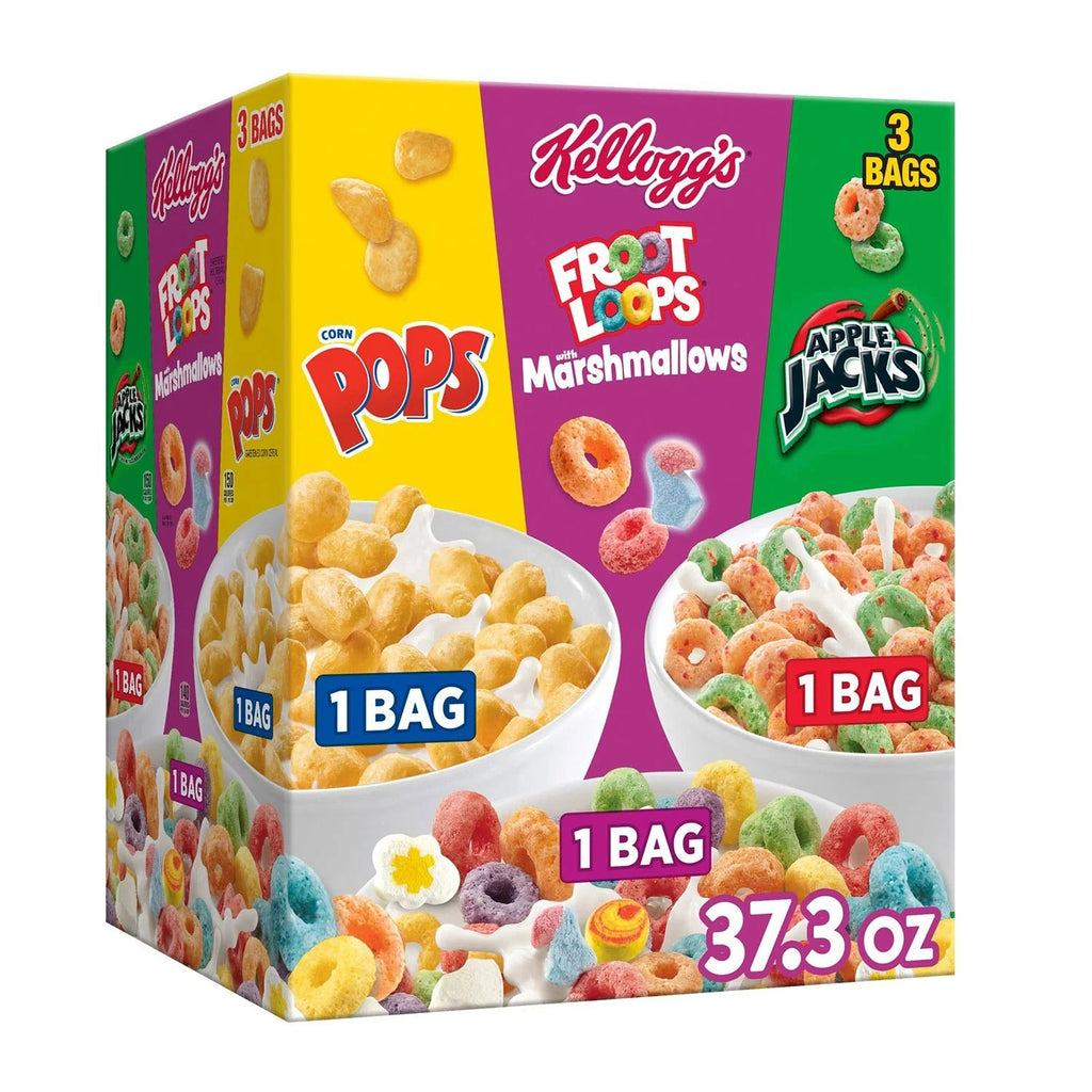 Kellogg's Cereal Variety Pack - 37.3oz/1pk