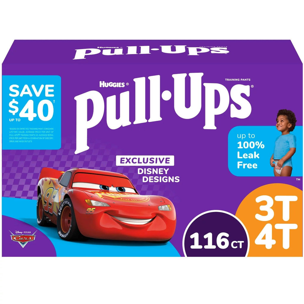 Huggies Pull-Ups Training Pants for Boys Size 3T-4T - 116ct/1pk