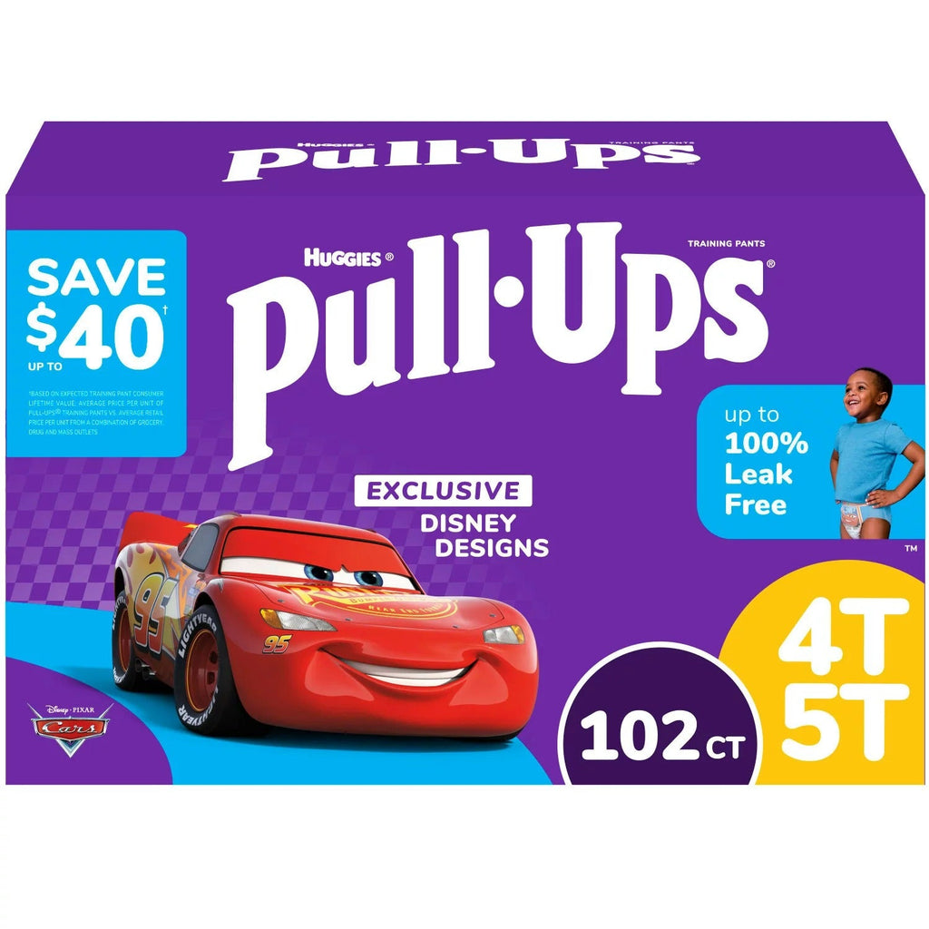 Huggies Pull-Ups Training Pants for Boys Size 4T-5T - 102ct/1pk