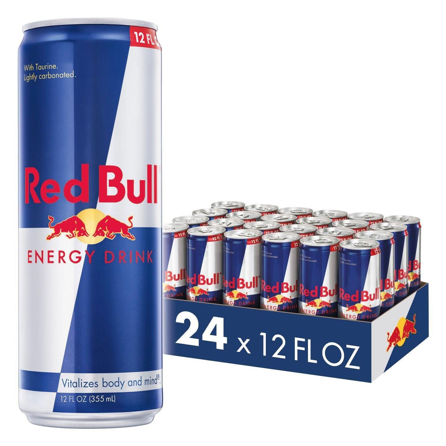 Red Bull Energy Cans - 12oz/24pk