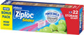 Ziploc Slider Storage Bag Quart - 22ct/12pk