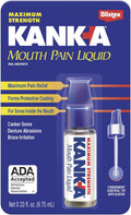 Kank-A Mouth Pain Liquid Professional Strength - 0.33oz/72pk