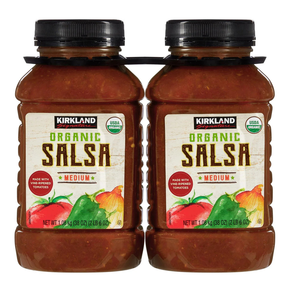 Kirkland Signature Organic Salsa Medium - (2x38)oz/1pk