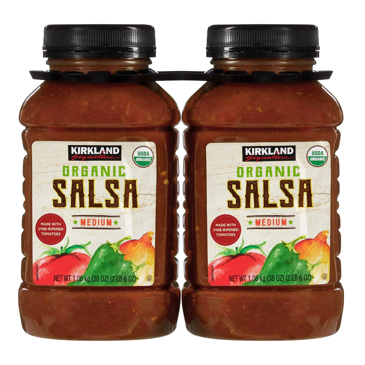 Kirkland Signature Organic Salsa Medium - (2x38)oz/1pk