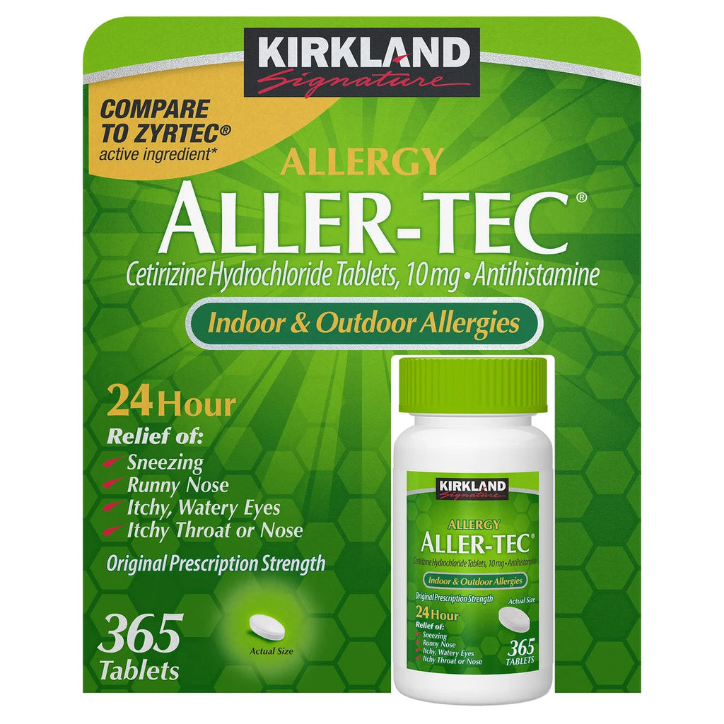 Kirkland Signature Aller-Tec - 365ct/1pk