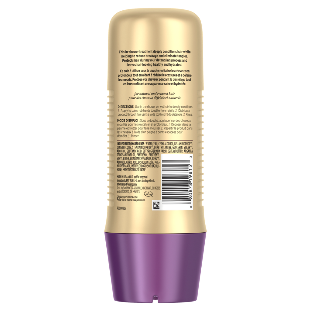 Gold Series From Pantene Miracle Detangler With Argon Oil - 8oz/6pk