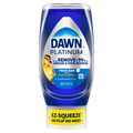 Dawn Platinum Ez-Squeeze Dish Soap Liquid Dishwashing Liquid Grease Removal Fresh Rain - 11.8oz/8pk