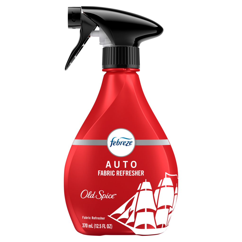 Febreze Odor-Fighting Fabric Spray Air Freshener Fabric Refresher Old Spice Scent - 12.5oz/4pk