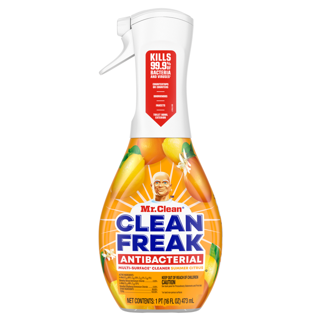 Mr. Clean Clean Freak All Purpose Cleaner Spray Multi-Surface Cleaning Ab Citrus - 16oz/6pk