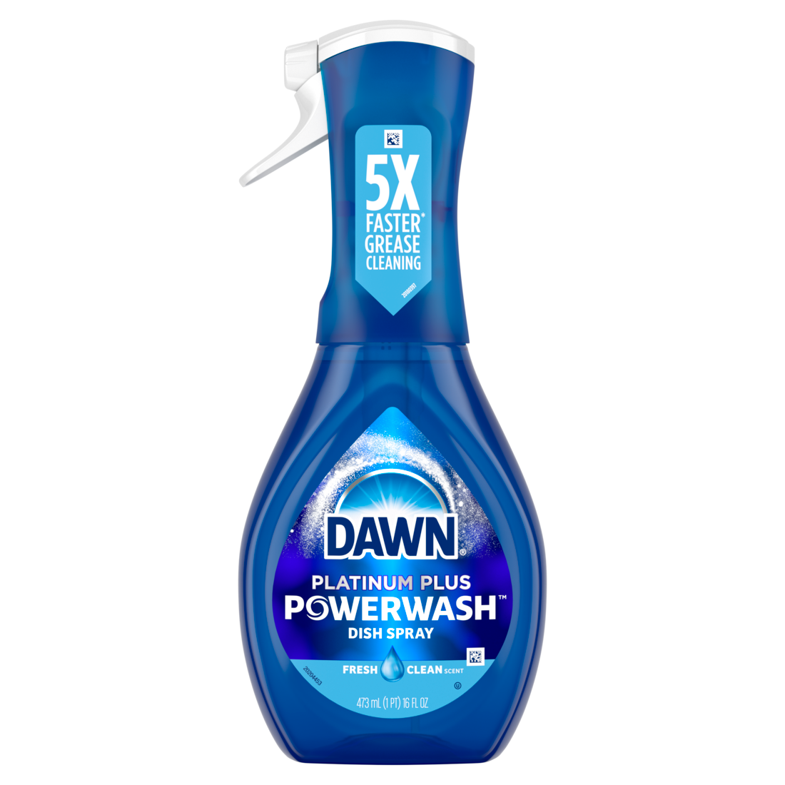 Dawn Platinum Plus Powerwash Dish Spray Fresh Clean Scent - 16oz/6pk