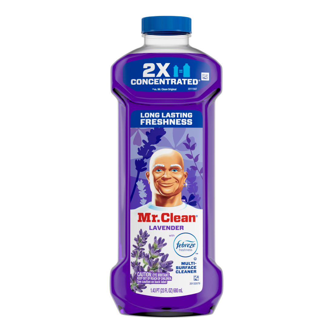 Mr. Clean All Purpose Cleaner Floor Cleaner for Mopping Cleaning Liquid Lavender - 23oz/6pk