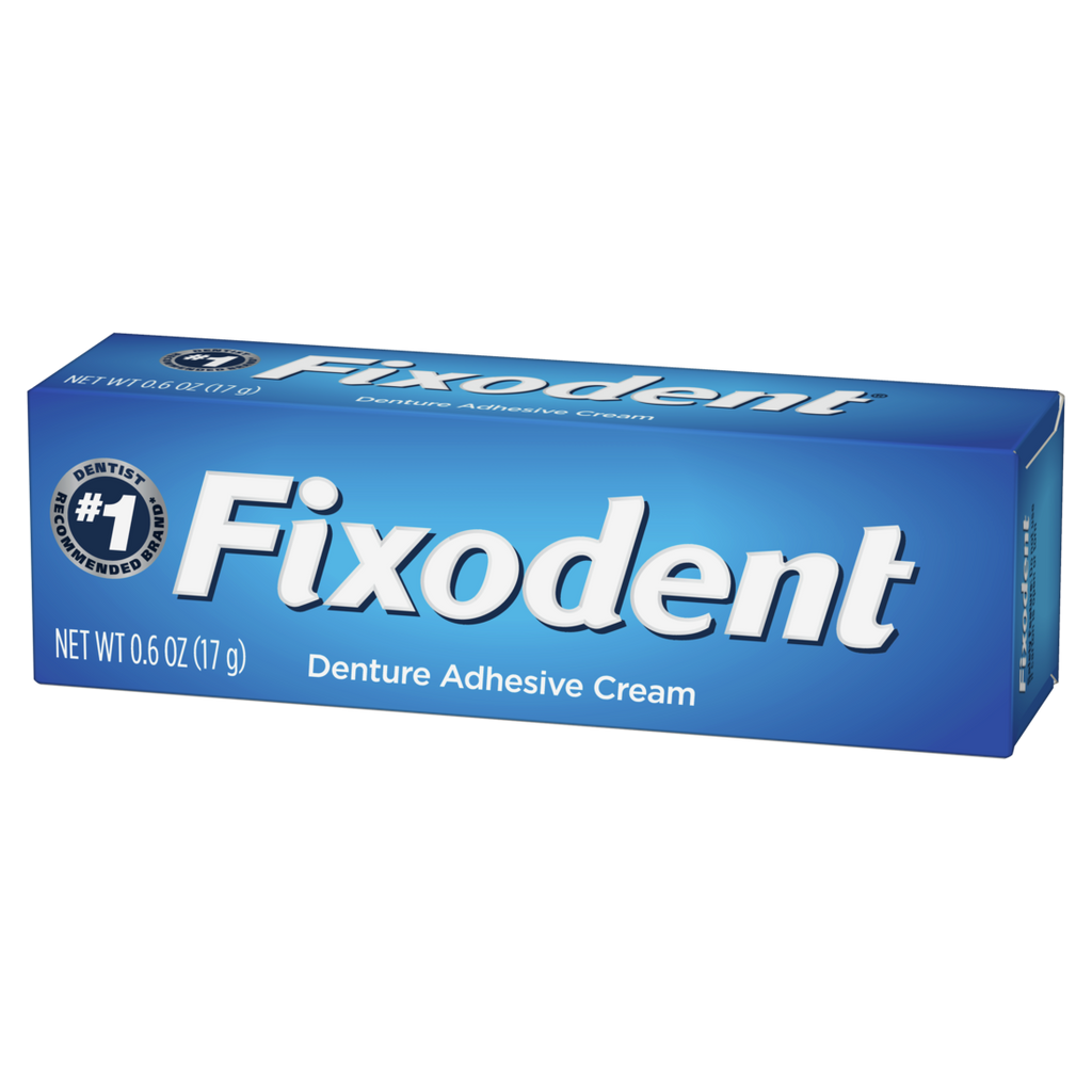 Fixodent Denture Adhesive Cream - 0.6oz/24pk
