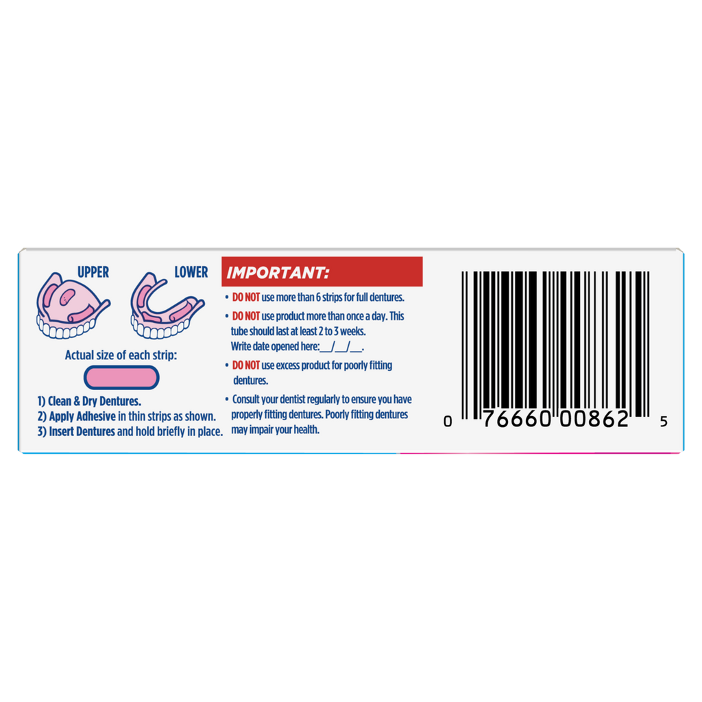 Fixodent Original Secure Denture Adhesive - 0.75oz/24pk