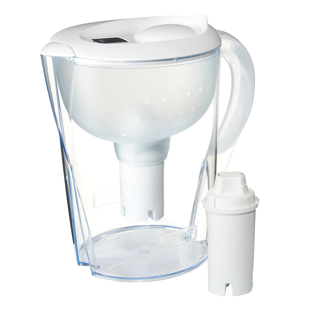 Kirkland Signature Filtered Water Pitcher including 2 filter cartridges - 1set/1pk